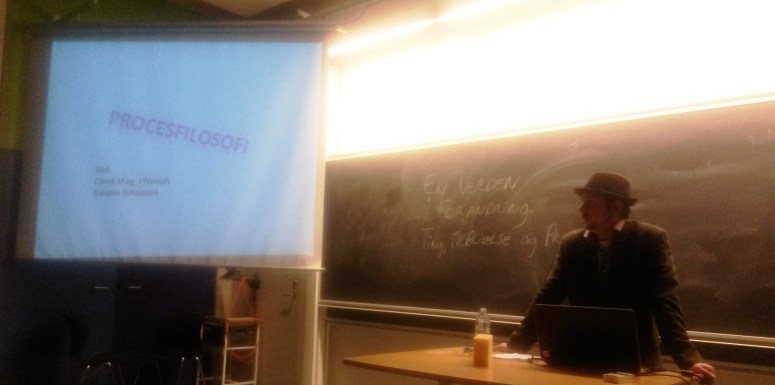 Procesfilosoffen fra forelæsningen på Syddansk Universitet 2014